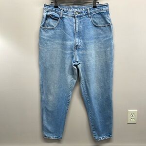 Vintage Gitano High Waisted Tapered Leg Mom Jeans 16 Short